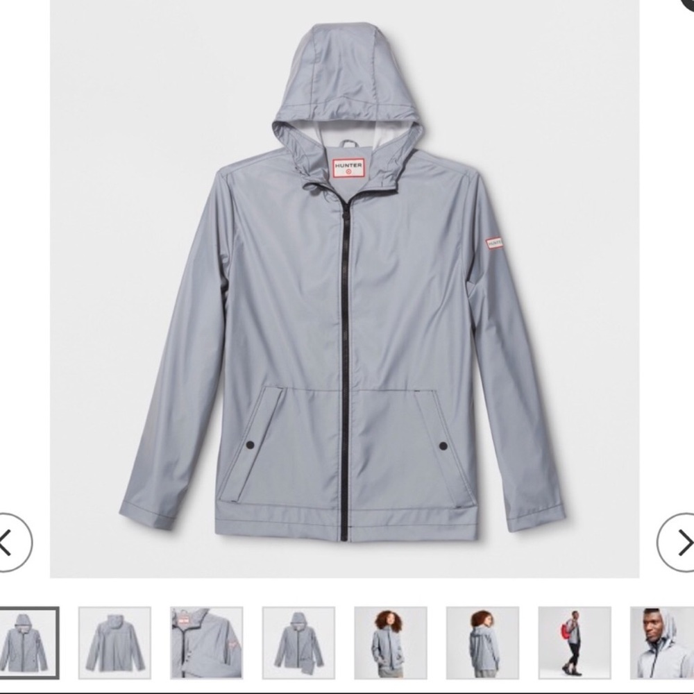 Hunter for Target Packable Silver Raincoat XS